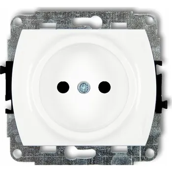 Elektrická zásuvka Bílá nástěnná Elektrická Zásuvka Karlik