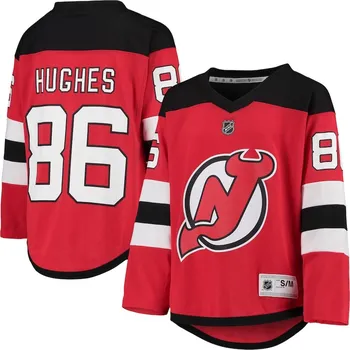 Outerstuff Dětský dres Jack Hughes New Jersey Devils NHL Premier Home Velikost: L/XL