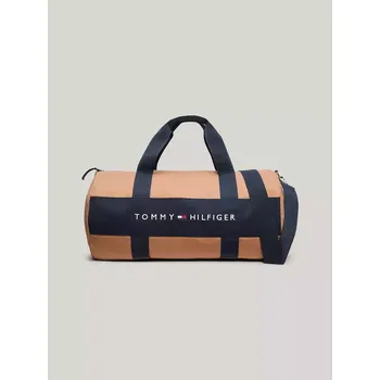 Kabelka Tommy Hilfiger Duffle hnědá