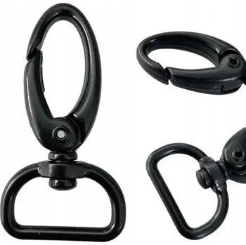 karabina Karabina 20x50 mm Černá Polomatná Nerezová ocel