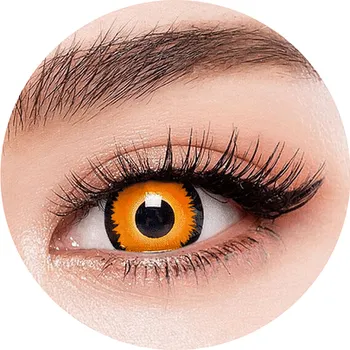 Karnevalový doplněk imago Kontaktní čočky Vlkodlak - Remus nedioptrické roční (2 čočky)