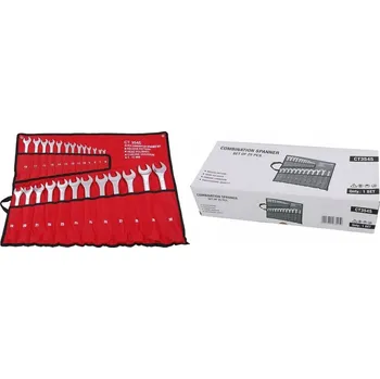 Klíč KLÍČE OČKOPLOCHÉ SADA KLÍČŮ OČKOPLOCHÝCH 6-32mm 25ks ZÁRUKA 10 LET