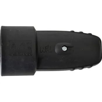Elektrická zásuvka N & L 11390 zásuvka guma 230 V černá IP20