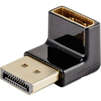 Elektrická zásuvka club3D CAC-1008 DisplayPort adaptér [1x zástrčka DisplayPort - 1x zásuvka DisplayPort] černá