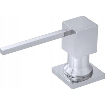 Dávkovač mýdla DÁVKOVAČ CHROMOVÝ ČTVERCOVÝ DO DŘEZU NA TEKUTÉ MÝDLO