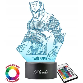 Lampička Plexido vícebarevná Noční lampa