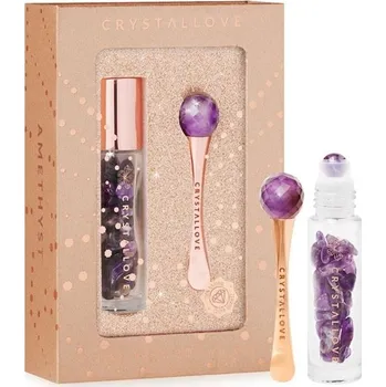 Kosmetická sada Crystallove Amethyst 3D Eye Set