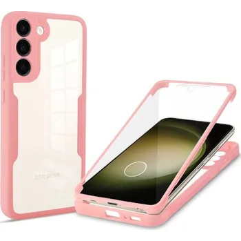 Pouzdro na mobilní telefon JP Defense colorful obal, Samsung Galaxy S25, růžový