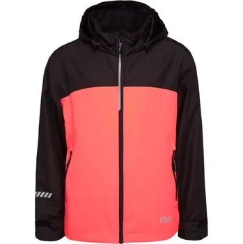 Dívčí oblečení Dívčí šusťáková bunda Lewro MAKYS 164/170 Černá, Růžová, Stříbrná