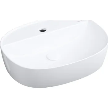 Umyvadlo Omnires Atlanta umyvadlo 51x39 cm oválné na desku bílé ATLANTA505BP