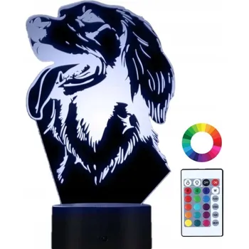 Lampička Plexido vícebarevná Noční lampa