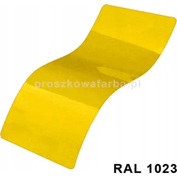 barva na zeď BARVA RAL 1023 Polyesterová Žlutá Signální POLOMATNÁ 1 kg