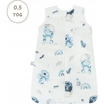 Zavinovačka Letní Bambusový Spací Pytel TOG 0,5 0-3M Dino Bonjour Cherie