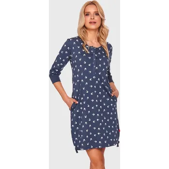 Mateřská kojicí košilka Lucy modrá