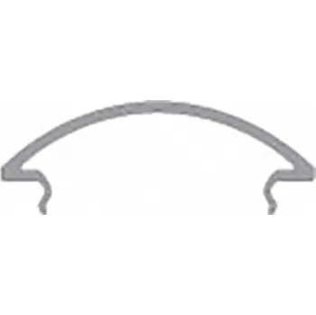 LED osvětlení Deko Light 984580 R-05-15 kryt, polykarbonát, (š x v x h) 46.10 x 11.60 x 2000 mm, 2 m