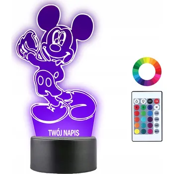 Lampička Plexido vícebarevná Noční lampa