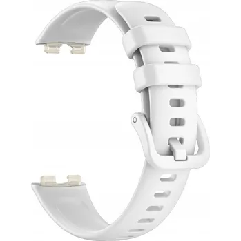 Řemínek na hodinky Řemínek Best Accessories pro Huawei 19mm bílý