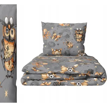 Povlečení Dětské povlečení 160x200cm pro děti, CERTIFIKÁT, Punk Animal Šedé