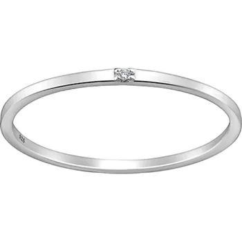 Prsten MIA minimalistický stříbrný prsten Velikost prstenu: 7 (54/55)