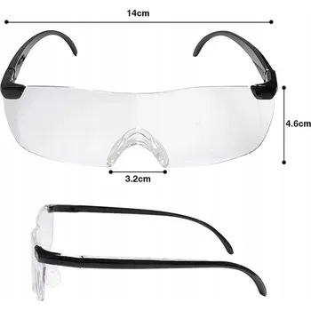 Příslušenství pro čtečku elektronické knihy Auriol Zvětšovací brýle 160%, černé