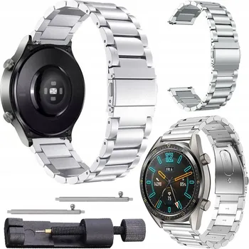 Náramek Náramek Aristex pro Huawei 22 mm stříbrný