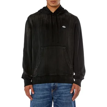 Pánská mikina MIKINA DIESEL S-GINN-HOOD-K43 SWEAT-SHIRT BLACK 1