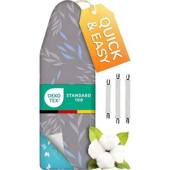 Žehlicí prkno 890. Chytrý a šetrný potah na žehlicí prkno Turbo 120 x 40 cm