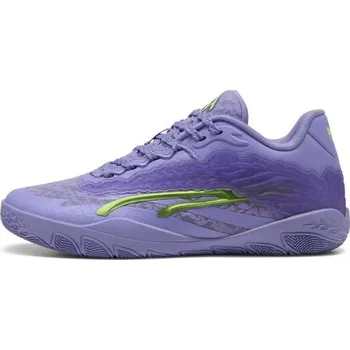 Pánské tenisky Unisex obuv na basket Puma STEWIE 3 LACE EM UP 12 Fialová, Zlatá
