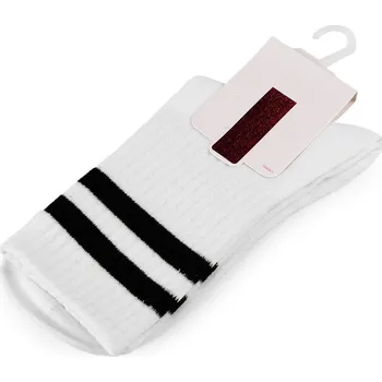 Dámské ponožky Bavlněné ponožky unisex - bílá