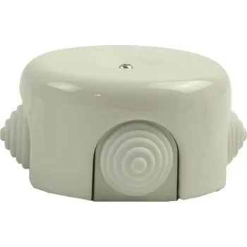 Elektroinstalační krabice Elektroinstalační krabice na omítku Alkri 80 x 80 x 40 mm