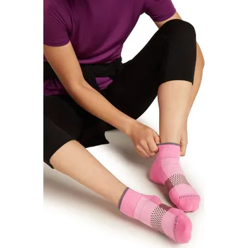 Dámské ponožky Dámské merino ponožky ICEBREAKER Wmns Multisport Light Mini, Pop/Obsidian/Carob velikost: 35-37 (S)