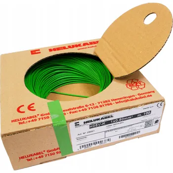 elektrický kabel Elektrický kabel Kulatý, ohebný (lanko), instalační LgY MojeLedy 1 x 0,5