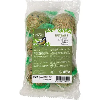 Krmítko pro ptáka Koule lojová, balení 6 ks|Esschert Design