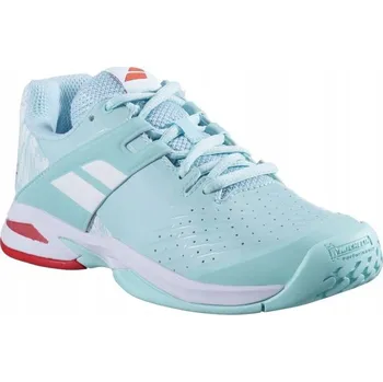 Pracovní obuv TENISOVÉ BOTY PRO JUNIORY BABOLAT PROPULSE ALL COURT YUCCA/WHITE 38,5