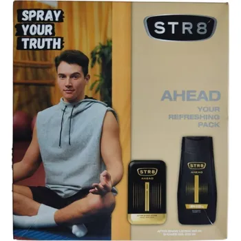 STR8 Ahead sada voda po holení + sprchový gel