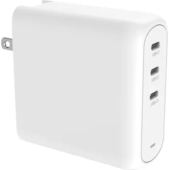 Mobilní telefon Creative 140W GaN USB nabíječka, USB Power Delivery (USB-PD) , Qualcomm Quick Charge 3.0 , 3x USB-C®, 140 W, Dodávka ene