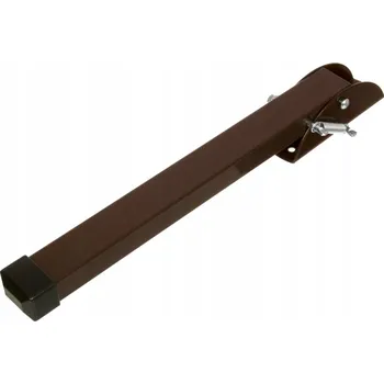 Obraz GARÁŽOVÁ PODPĚRA / ZÁPADKA DVEŘÍ / VRAT, 30 CM, HNĚDÁ