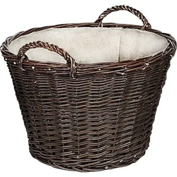 Nákupní košík Siena Garden 01015.5/L Proutěný košík s jutou Ø 35 x 24 cm 1 ks