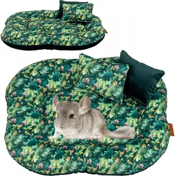 PELÍŠEK POTAH pro morče, hlodavce, králíky 32x37 cm ZELENÁ