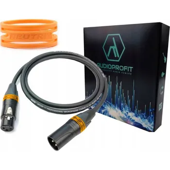 Audio kabel Kabel XLR - XLR LGJ Group KLOTZ MY206 XLR/XLR NEUTRIK BLK/POMAR 1m 1 m