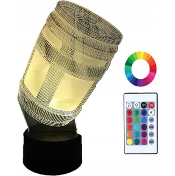 Lampička Plexido vícebarevná Noční lampa