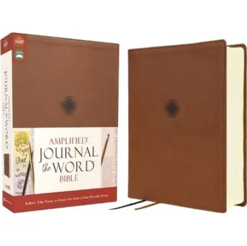 Amplified Journal the Word Bible, Leathersoft, Brown - Zondervan