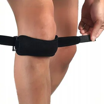 1 ks Nastavitelná sportovní ortéza na koleno, chránič a stabilizátor nohy W