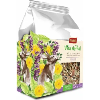 Krmivo pro hlodavce Vitapol Vita Herbal pro králíka, bylinná směs, 150g