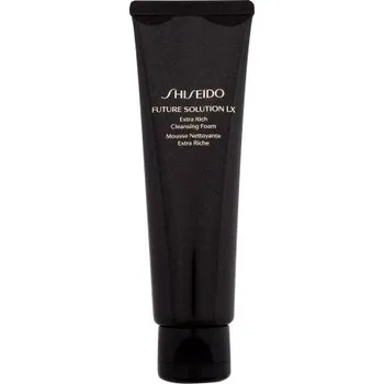 Čistící mýdlo Shiseido Future Solution LX Extra Rich Cleansing Foam čisticí pěna pro suchou smíšenou pleť 125 ml pro ženy