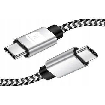 Datový kabel Kabel Techly USB typ C - USB typ C 2 m šedý