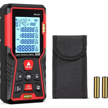 Měřící laser Laserový dálkoměr do interiéru Meterk 31-60 m