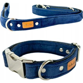 Obojek pro psa Materiálový obojek pro psa, sada obojek s vodítkem Halkalife, velikost S