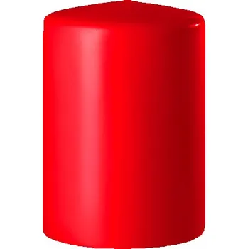 Svíčka Svíčka SAFE CANDLE pr.4x6cm, červená|rubin, balení 24ks|Wenzel