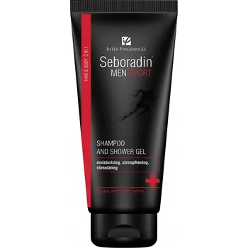 Koupelová kosmetika Seboradin Men Sport šampon a sprchový gel 200 ml